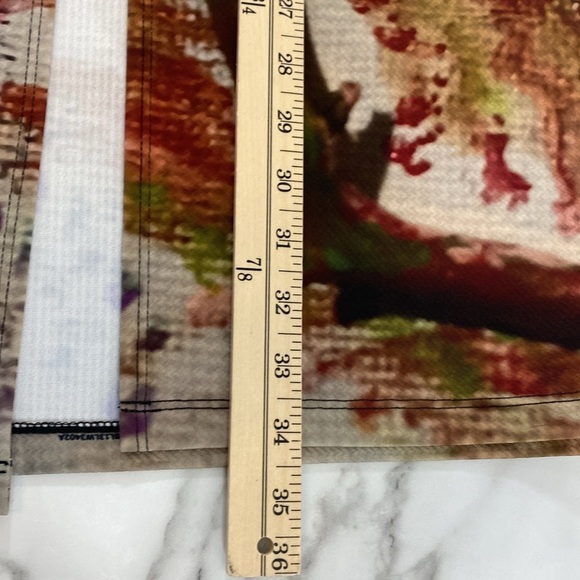 Le Galeriste Tweet Vest Cardigan Wearable Art Women Small Pink Purple Sleeveless - Picture 12 of 12